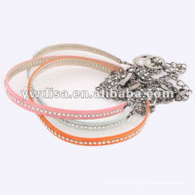 Women's PU Belt With Metal Chain